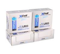400x XCell AAA LR03 Micro Super Alkaline 1,5V Batterie