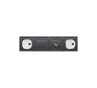 Gira 4010337022954 Module de Montage pour Station de Porte Anthracite G