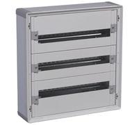 401803 Legrand Tableau de distribution isolant XL3 160-3 rangées de 24 modules - Tout modulaire prêt à l'emploi