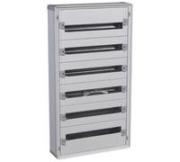 401806 Legrand Tableau de distribution isolant XL3 160-6 rangées de 24 modules - Tout modulaire prêt à l'emploi