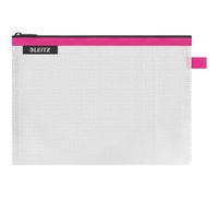 Pochette à fermeture zip WOW Traveller, L, fuchsia