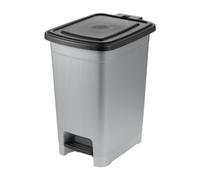 Poubelle de cuisine à pédale en plastique solide - 10 Litres