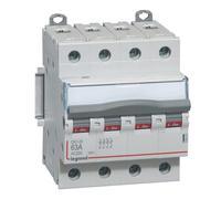 406481 Interrupteur Sectionneur Tétrapolaire 4p 400v - 63a - 4 Modules - Bornes à Vis Legrand Dx³-is