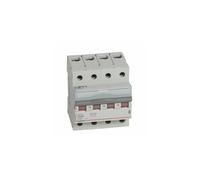 Legrand Interrupteur sectionneur tétrapolaire DX³ 406489 – 4 pôles 400V 100A 4 modules, bornes à vis