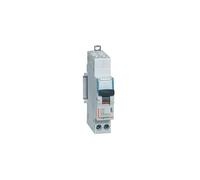 Legrand Disjoncteur DX3 406876 2 A unipolaire + neutre Courbe C 6 kA AUTO+VIS 1 module