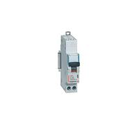 Legrand Disjoncteur DX3 16A unipolaire + neutre Courbe C 4,5/6 kA AUTO+VIS 1 module