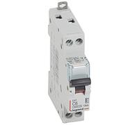 Legrand Disjoncteur unipolaire + neutre DX3 407696 – 6 A Courbe C 6/10 kA à vis