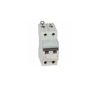 407776 Disjoncteur Bipolaire 1a - 2p Courbe C - 6/10ka - à Vis - Legrand Dx3