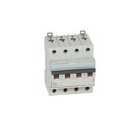 Legrand Disjoncteur tétrapolaire DX³ 407904 - 63 A Courbe C 4P 6/10 kA bornes à vis