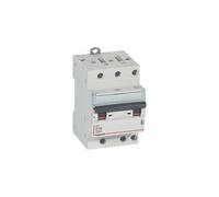 408068 Disjoncteur tripolaire 16A - 3P Courbe D - 6/10kA - À vis - Legrand DX3