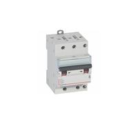 408069 Disjoncteur tripolaire 20A - 3P Courbe D - 6/10kA - À vis - Legrand DX3
