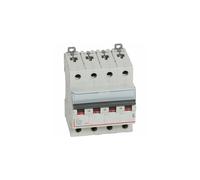 Legrand Disjoncteur tétrapolaire DX3 408120 – 32 A 4P Courbe D 6/10 kA à vis