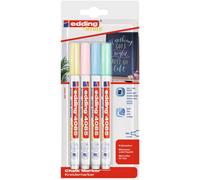 edding Marqueurs à craie 4 pcs Multicolore 4085 Multicolore G