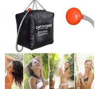 40L Douche chaude solaire portable Sac d'eau de baignade en plein air Camping Randonnée wedazano97 Noir G
