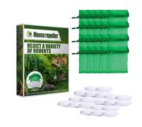 40PC Boules Anti-Souris Naturelles Formule Végétale au Citron Menthe Gingembre-sans Produits Chimiques pour L'entrepôt de Cuisine