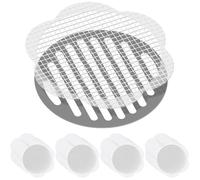 40PC Filtre Cheveux Douche et Baignoire, Attrape-Cheveux jetables pour Douche, Protecteur Grille évacuation, Filtre evier Cuisine