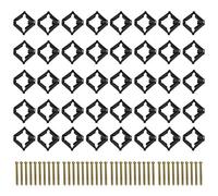 40pcs Réparation de Boîte de Panneau Commutation, 86mm Réparation de Prise Électrique Murale Réglable, Réparation de Boîte Électrique Murale pour Sous-Boîtes, Boîtes Sombre, Outils Fixer L'isolation