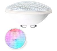 40W Lampe Piscine LED PAR56 Étanche IP68 Lampe de Piscine RGB Submersible Lumière 12V DC/AC spot led couleur avec Télécommande 7 couleurs réglables 12 modes d'éclairage