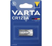40x Varta CR123A 3V Lithium 1er Blister 1430 mAh CR123 6205
