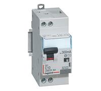 Legrand Disjoncteur différentiel DX³4500 10 A type AC 300 mA courbe C 1P+N