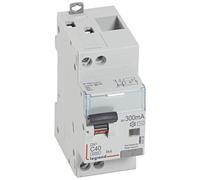 410729 Legrand Disjoncteur différentiel 40A type AC 300mA - courbe C - DX³4500 1P+N