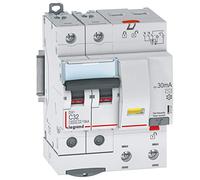 411161 Legrand Disjoncteur différentiel 32A type AC 30mA DX³6000 10kA 2P