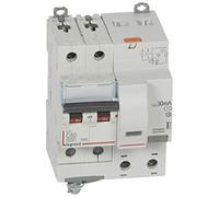 411163 Legrand Disjoncteur Différentiel 50a Type Ac 30ma Dx³6000 10ka 2p