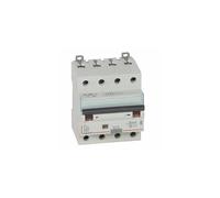 411188 Legrand Disjoncteur différentiel tétrapolaire 25A 30mA type AC - DX³6000 10kA 4P