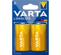 Varta Piles alcalines Longlife Extra 4120 Mono D (LR20) – Lot 10 blisters (20 piles)