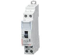 Contacteur domestique CX³ silencieux bobine 230V~ -2P 250V~ 25A 2F - 1 module