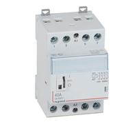 Legrand CX3 Contacteur d'installation 412553 – 4 NO – Bobine 230 V – 40 A – 3 modules – 1 pièce
