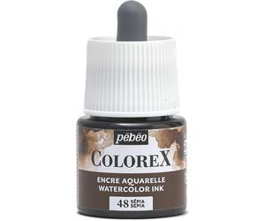 [417048] Pébéo Encre colorex 45ml sepia