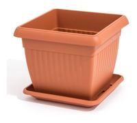 Prosper Plast Dkwt45-r624 45 x 45 x 35 cm Terra Pot à Fleurs en Terre Cuite