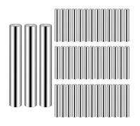 42 Pcs Support Etagere Placard Armoire, Cheville de Support d'étagères Cylindriques, Broches Taquet Etagere Chevilles en Acier Inoxydable pour Armoires, étagères, Placards, Meubles (6 x 40 mm)