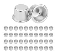 42 Pièces Bougeoir en Métal Décoration de Table Métal Supports，22,8 x 19 mm，pour Bougies à Tige - Petit bougeoir pour Mariage, Anniversaire, décoration de Table