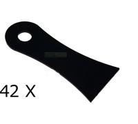 42 X couteaux de verticoupe, jeu pour Cramer Cara 60, 99.5.2036 - HQ acier