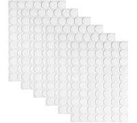 420 Pièces Pastille Double Face Transparente 20Mm Scratch Autocollant Rond Extra Fort Pour Décoration Et Bricolage Pour Mur[RU562]