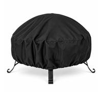 420D Housse Brasero pour Solo Stove Shelter Ranger 15 2020-2026+ | Housse de Protection Ronde pour Brasero Exterieur Jardin Terrasse Balcon Imperméable Coupe-Vent Anti-UV avec Cordon Serrage