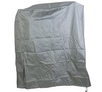 420D61056 Couverture de grill - Protection contre les intempéries pour grill sur roulettes 90 x 60 x 115 cm (l x p x h) en polyester Oxford