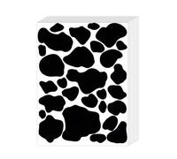 420pcs Autocollants Imprimés Vache, Autocollants Imperméables à Pois de Vache Autocollants à Pois Irréguliers en Vinyle pour la Décoration Autocollants à Pois Dalmatiens Auto-Adhésifs