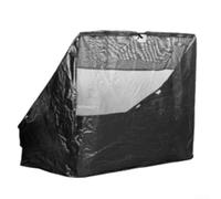 42904 Sac de rechange pour balai à gazon Agri|Fab 45|0456 45|0492 | Capacité de 0,6 m³ | Plastique PE et composite tissé | Noir