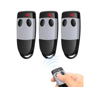 433.92 MHz Telecommande Portail pour Cardin S449 QZ1, S449 QZ2, Télécommande de Portail TXQ449100 TXQ449200, Rolling Code, 2 Canaux, pour Porte de Garage (3pcs)