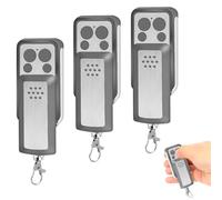 433,92 MHzTélécommandes de Portail Compatible avec 114253, Old 104250, Red 104257, 104251, 104350,4 Canaux, Code Tournant, Design à Glissière (Lot de 3)