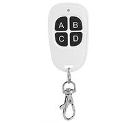 433 MHz EV1527 1~4 canaux RF émetteur de télécommande sans Fil ouvre-Porte de Garage à Distance pour Un contrôle Facile(4 Buttons)