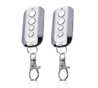433 MHz Télécommande Portail, 4 Canaux Telecommande Porte De Garage Compatible avec Avidsen 104257,114253,104250, 104251, 104350, 654100, 654300 (2PCS)