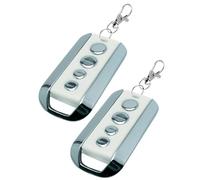 433 MHz Télécommande Portail,4 Canaux Télécommande Porte De Garage Compatible avec Avidsen 104257,114253,104250, 104251, 104350, 654100, 654300(2pcs)