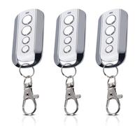 433 MHz Télécommande Portail, 4 Canaux Telecommande Porte De Garage Compatible avec Avidsen 104257,114253,104250, 104251, 104350, 654100, 654300 (3PCS)