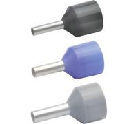 4338 Embout Simple D'Extrémité De Câble 2.5 Mm² Partiellement Isolé Bleu 100 Pc(s) - Klauke