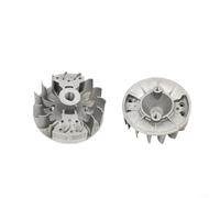 43cc 52cc Pièces de brosse 40-5 Volant d'inertie et bobine d'allumage pour moteur de tondeuse à gazon haute tension Spark Silver Assemblée (A)
