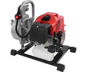 43CC Moteur 2 temps essence pompe à eau 10m³/h 1,7HP pompe de jardin motopompe avec tuyau d'arrivée d'eau